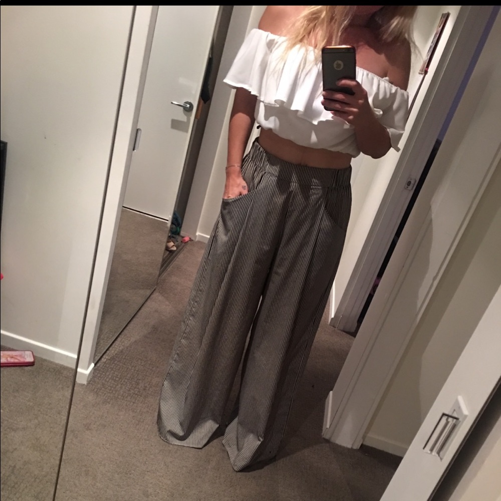 Zara wide leg pants